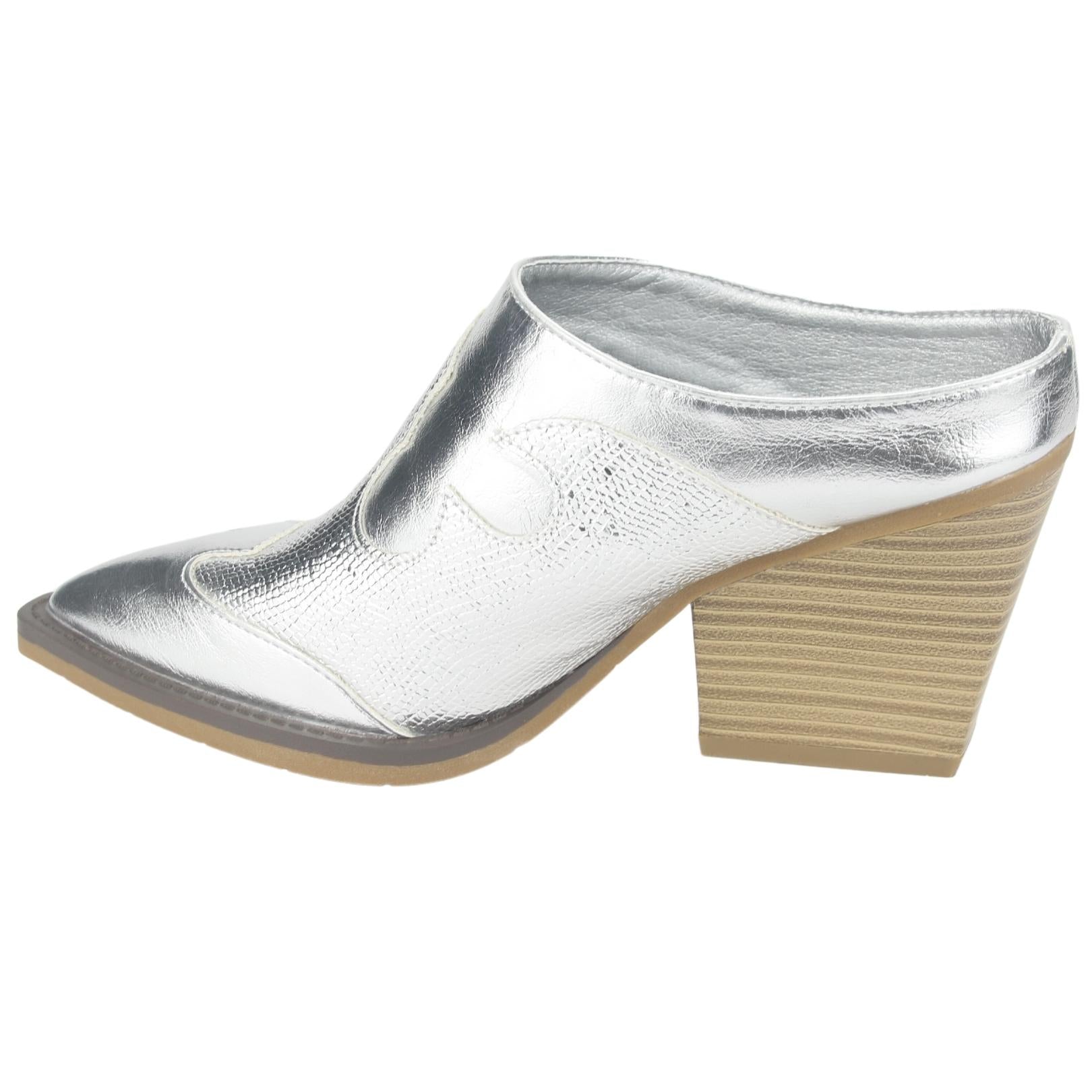 Zapato Chalada Mujer Way-1 Plateado Casual