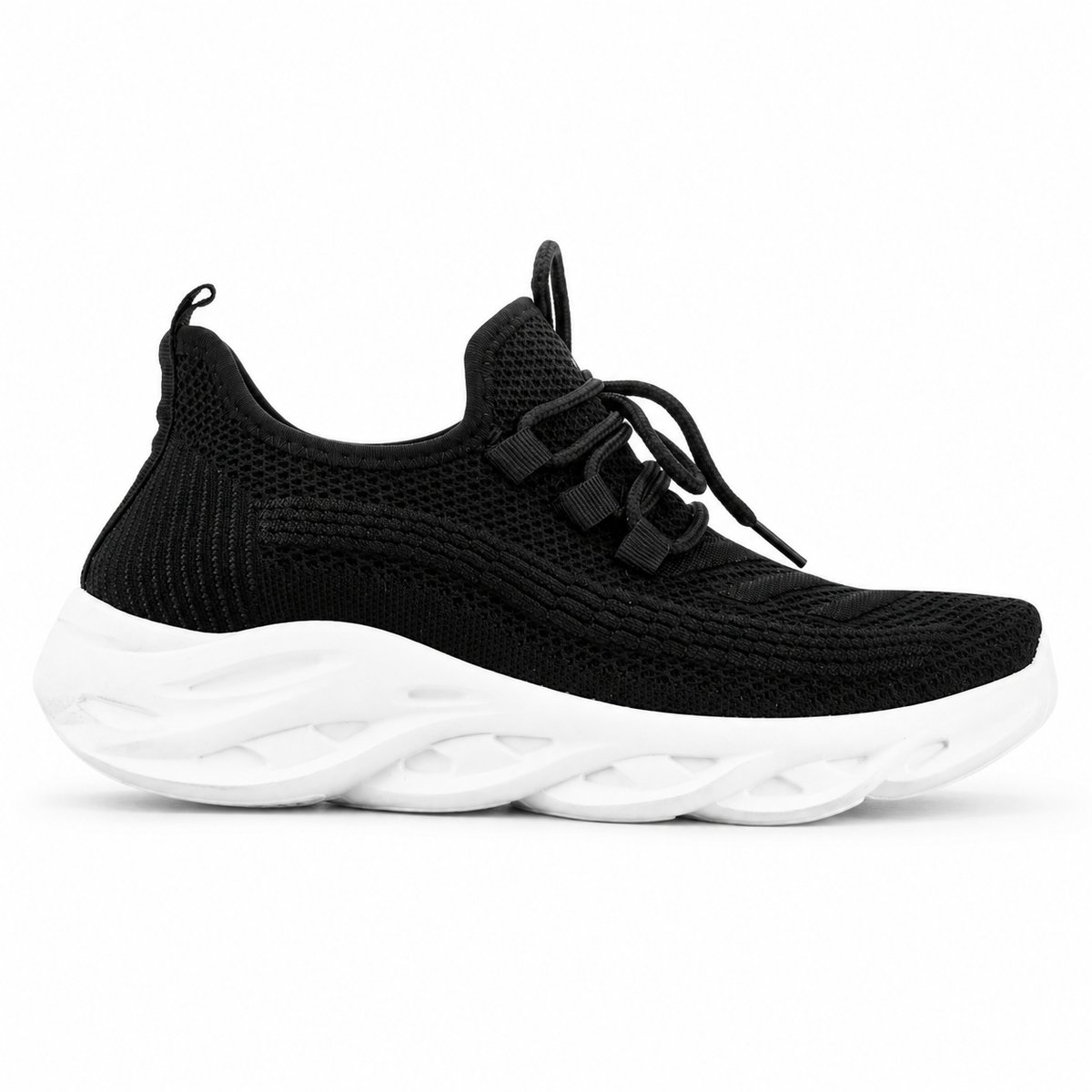 Zapatilla Negro Mujer Urbano Funway Socket