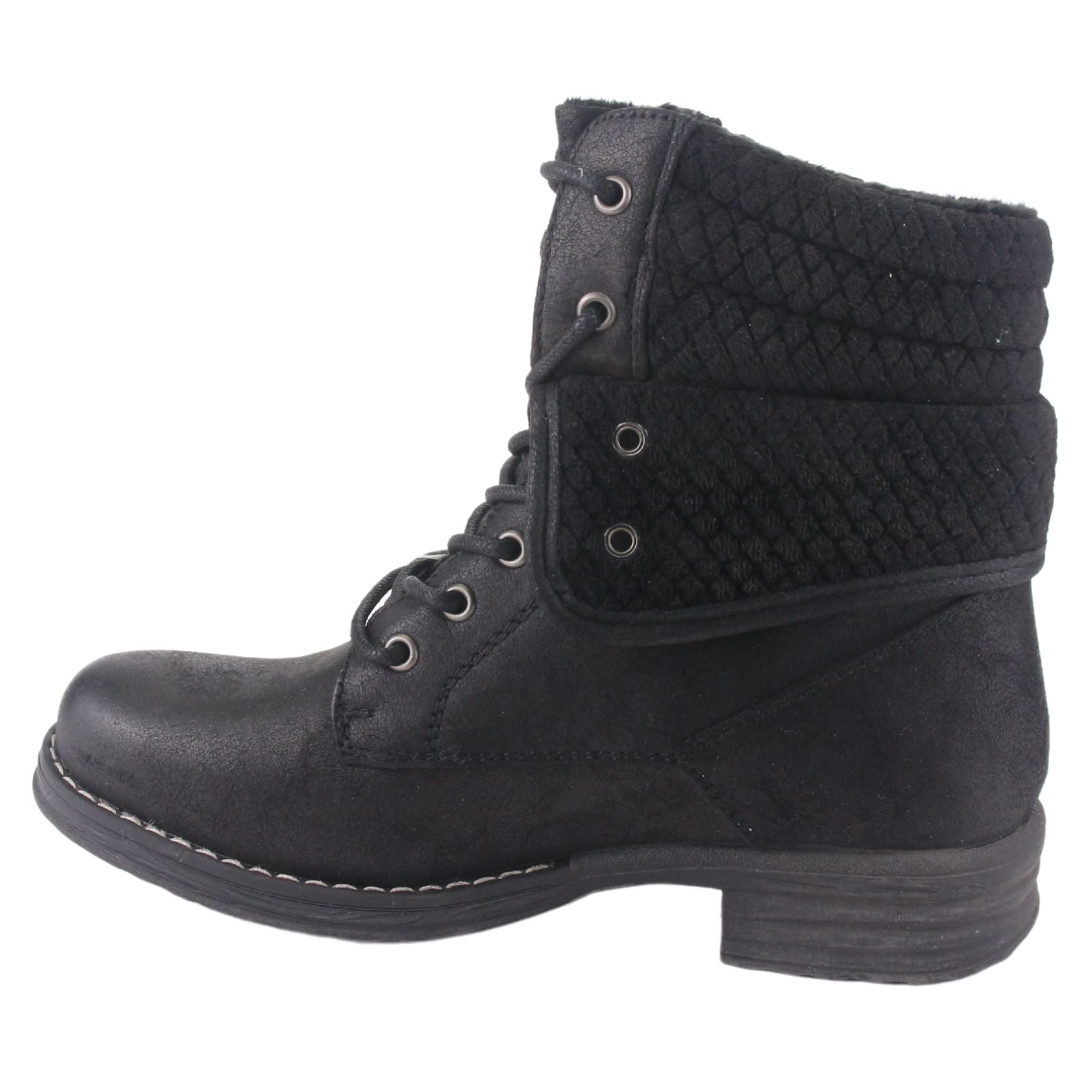 Botin Chalada Mujer Ams-1 Negro Casual