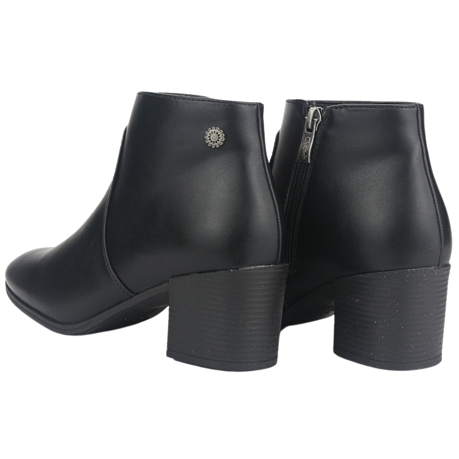 Botin Chalada Mujer Gally-2 Negro Casual