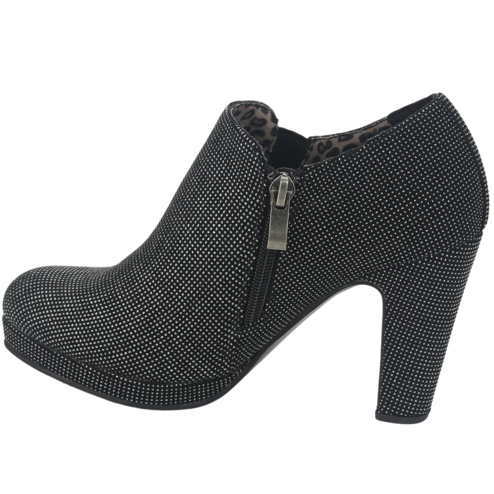 Zapato Chalada Mujer Plataform26 Negro Casual