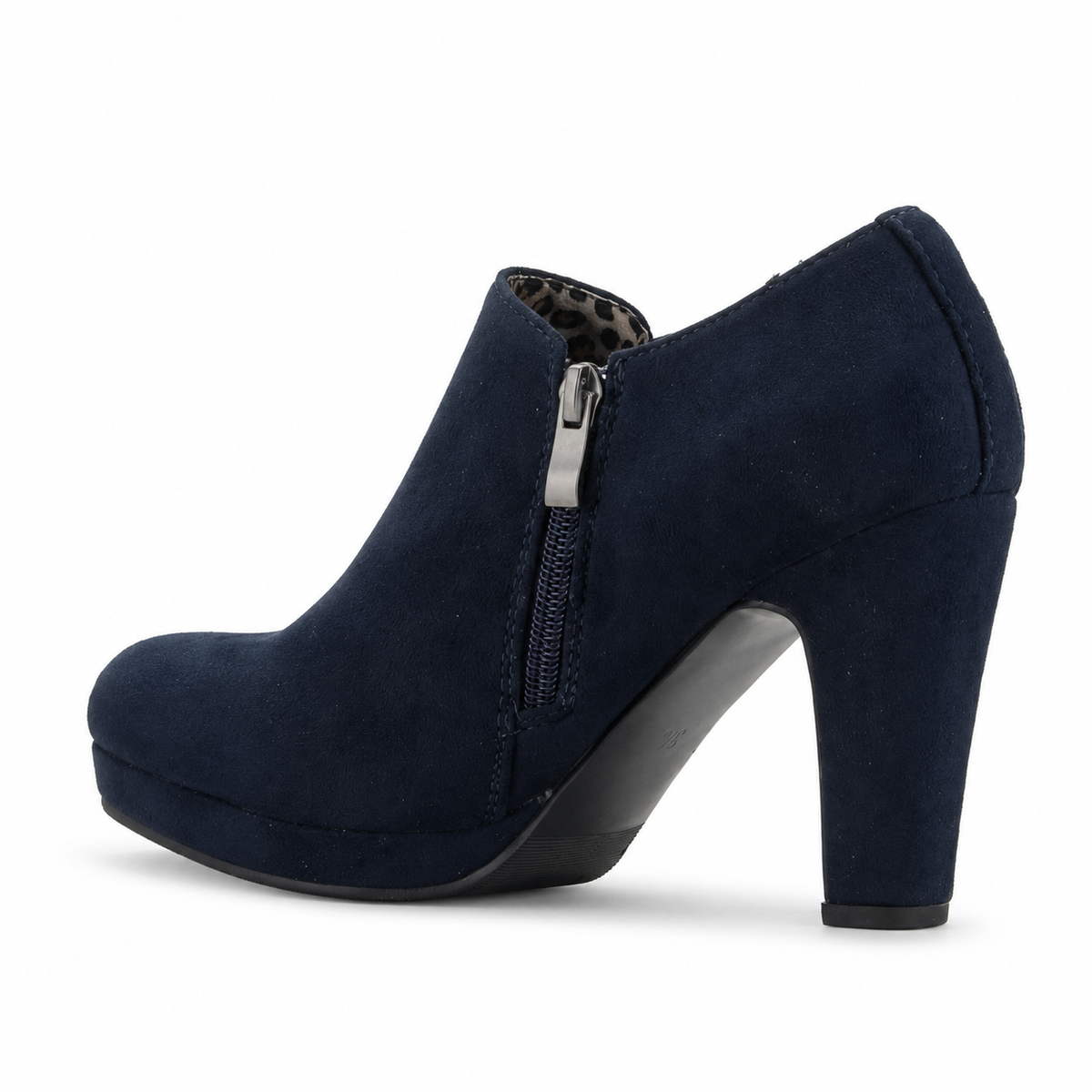 Zapato Azul Marino Mujer Casual Chalada Plataform