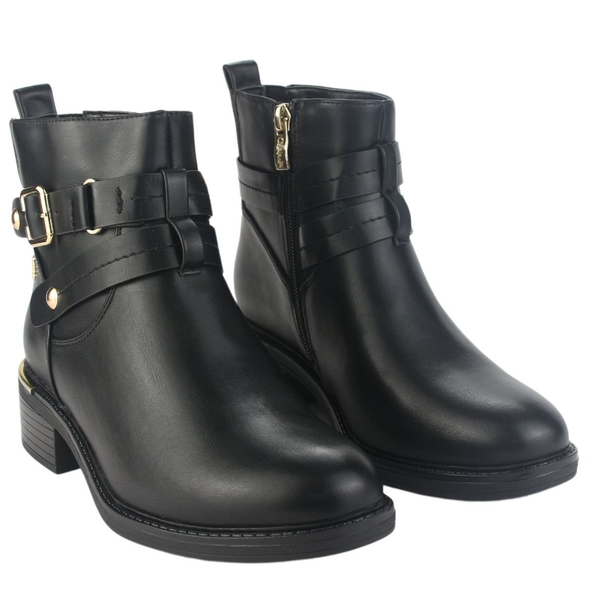 Botin Chalada Mujer Trafa-20 Negro Casual