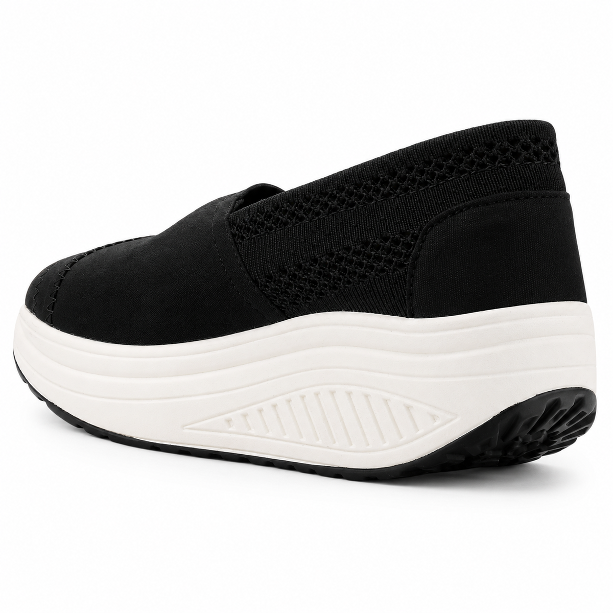Zapatilla Negro Mujer Urbano Funway Tija