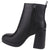 Botin Chalada Mujer Coff-1 Negro Casual