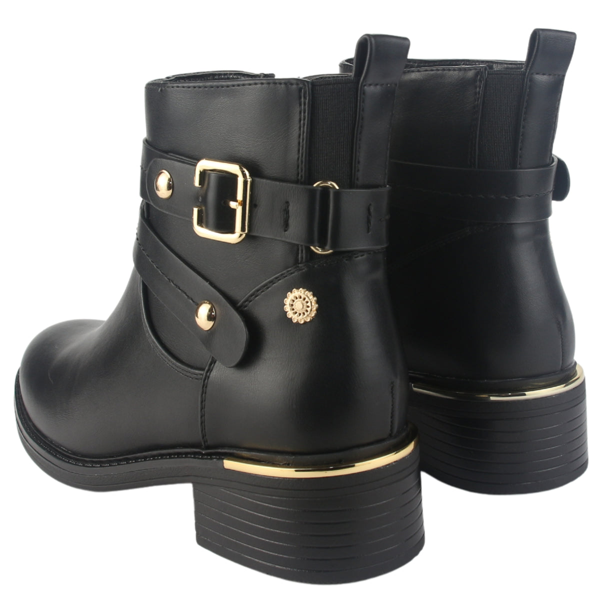 Botin Chalada Mujer Trafa-20 Negro Casual