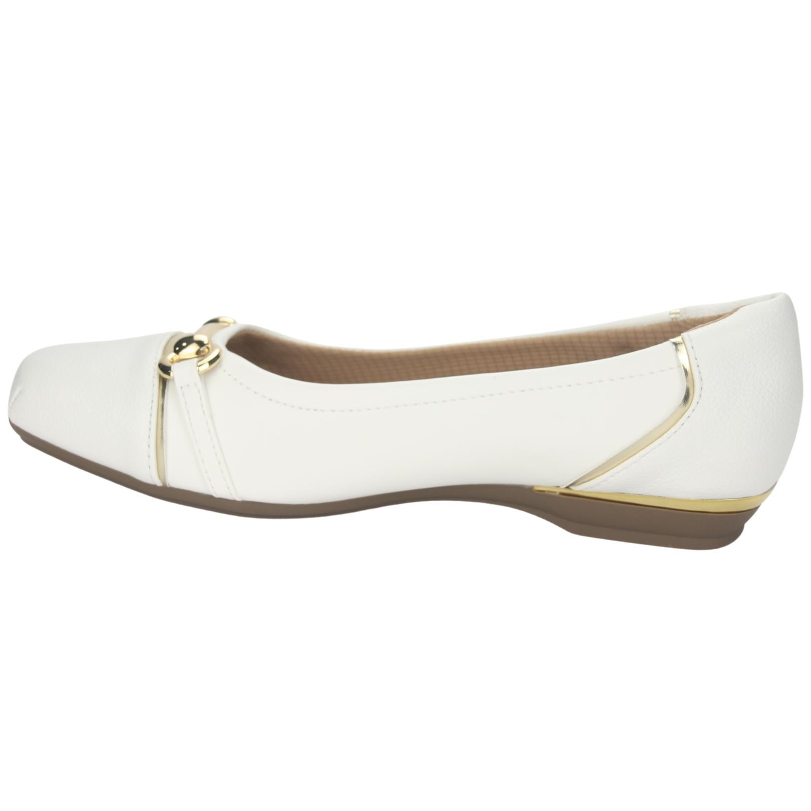 Mocasin Chalada Mujer Alpa-6 Blanco Casual