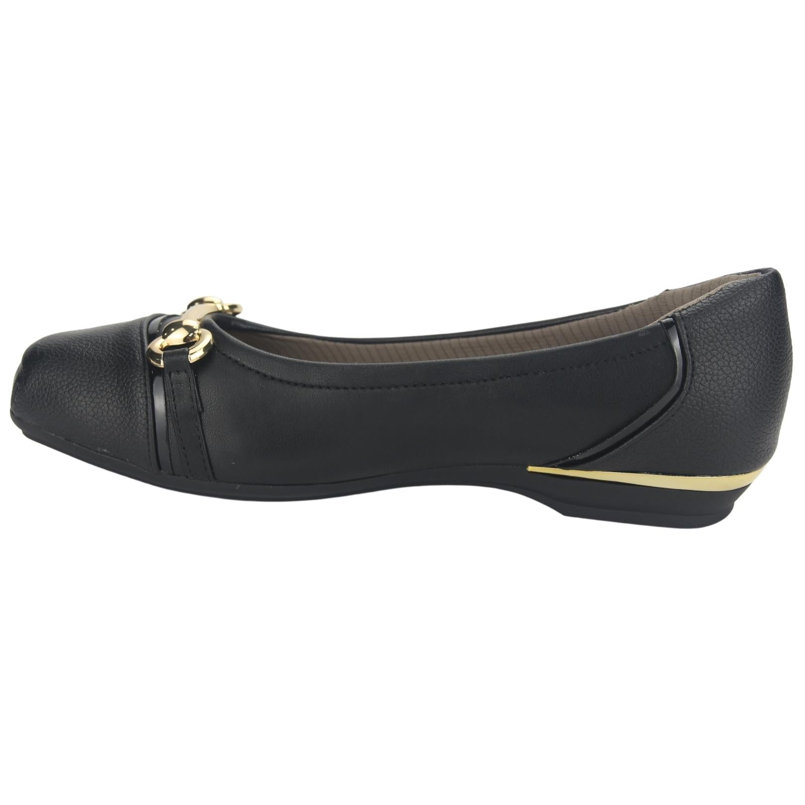 Mocasin Chalada Mujer Alpa-6 Negro Casual