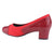 Zapato Chalada Mujer Flexi-15 Rojo Casual