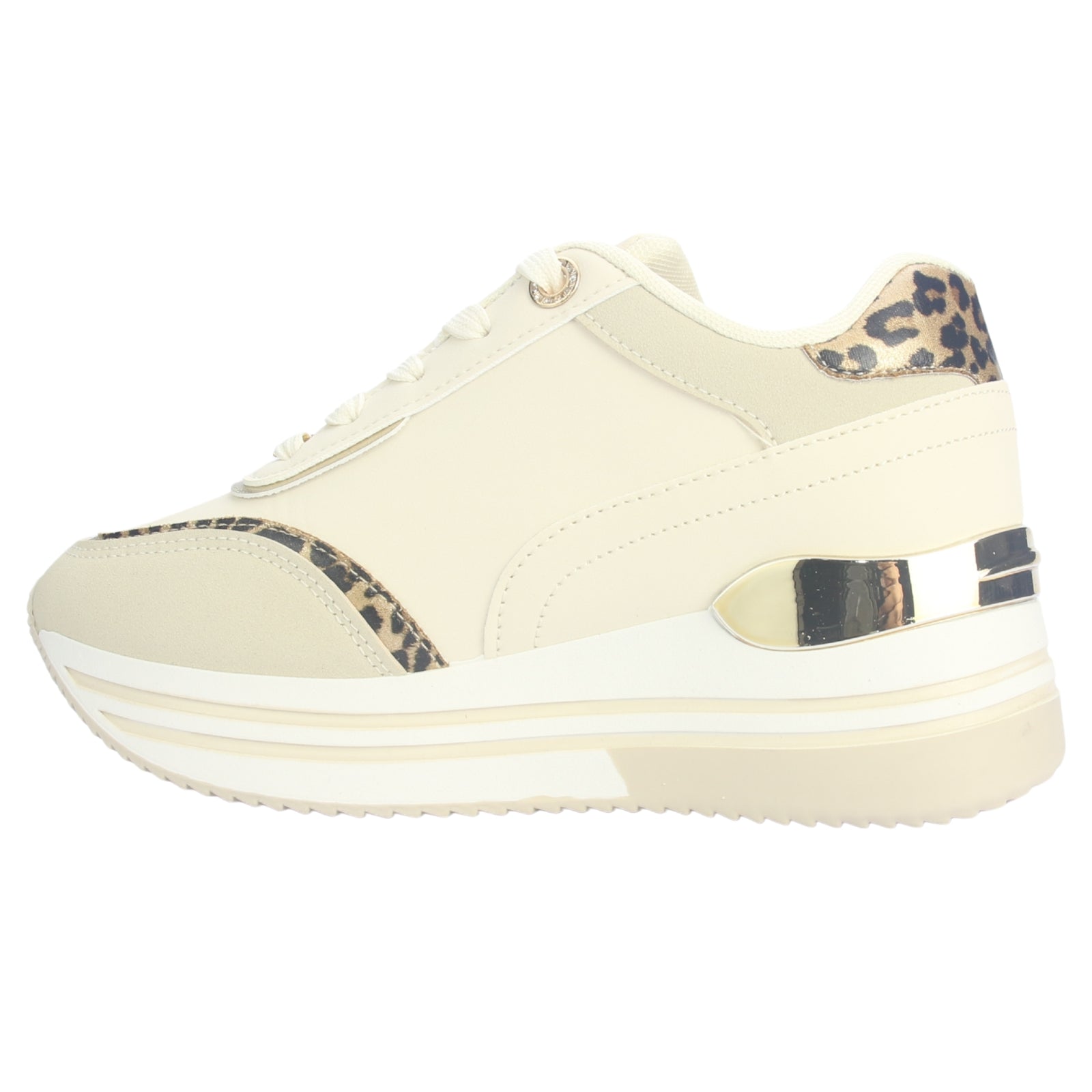 Zapatilla Mujer Chalada Valka-2 Beige Urbano