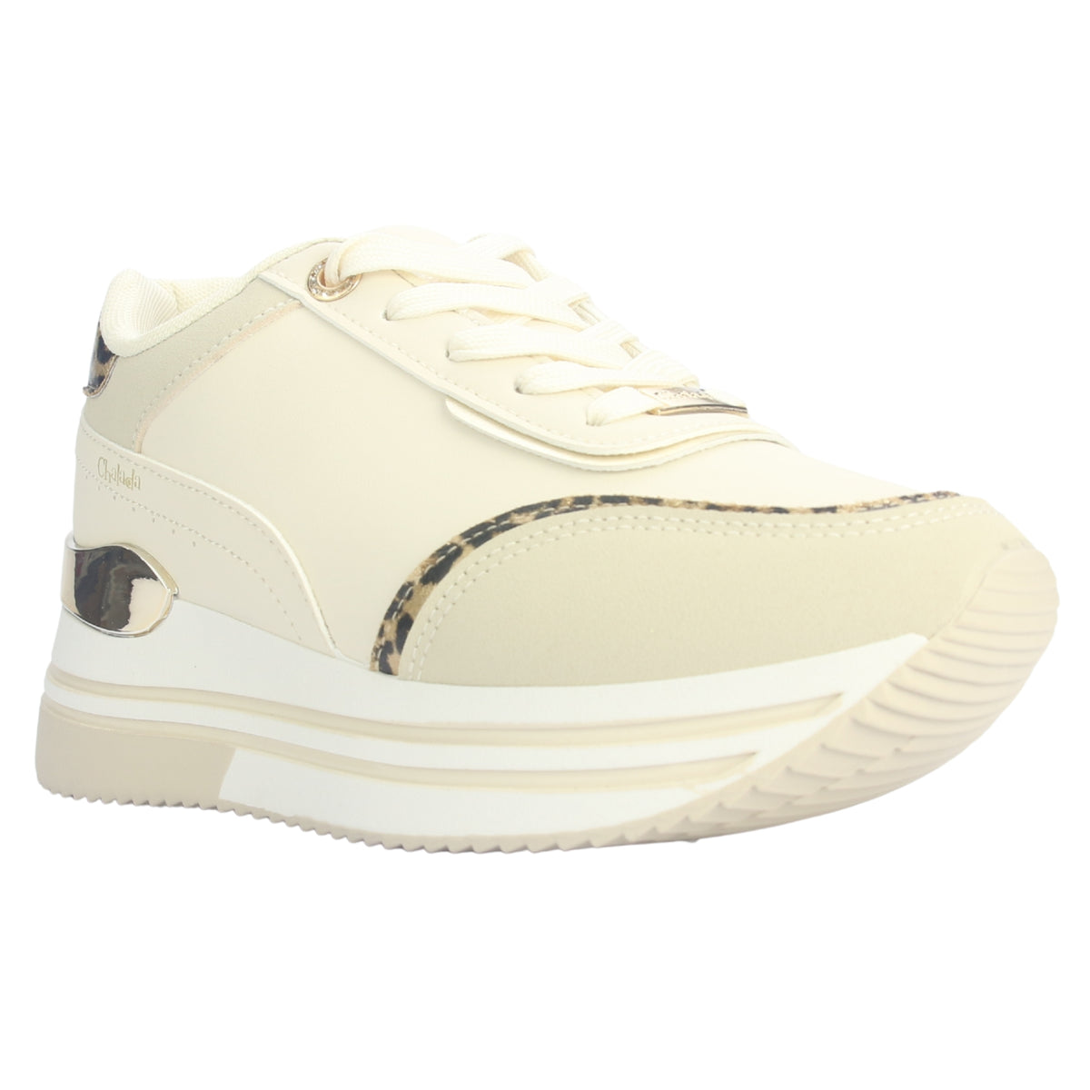 Zapatilla Mujer Chalada Valka-2 Beige Urbano