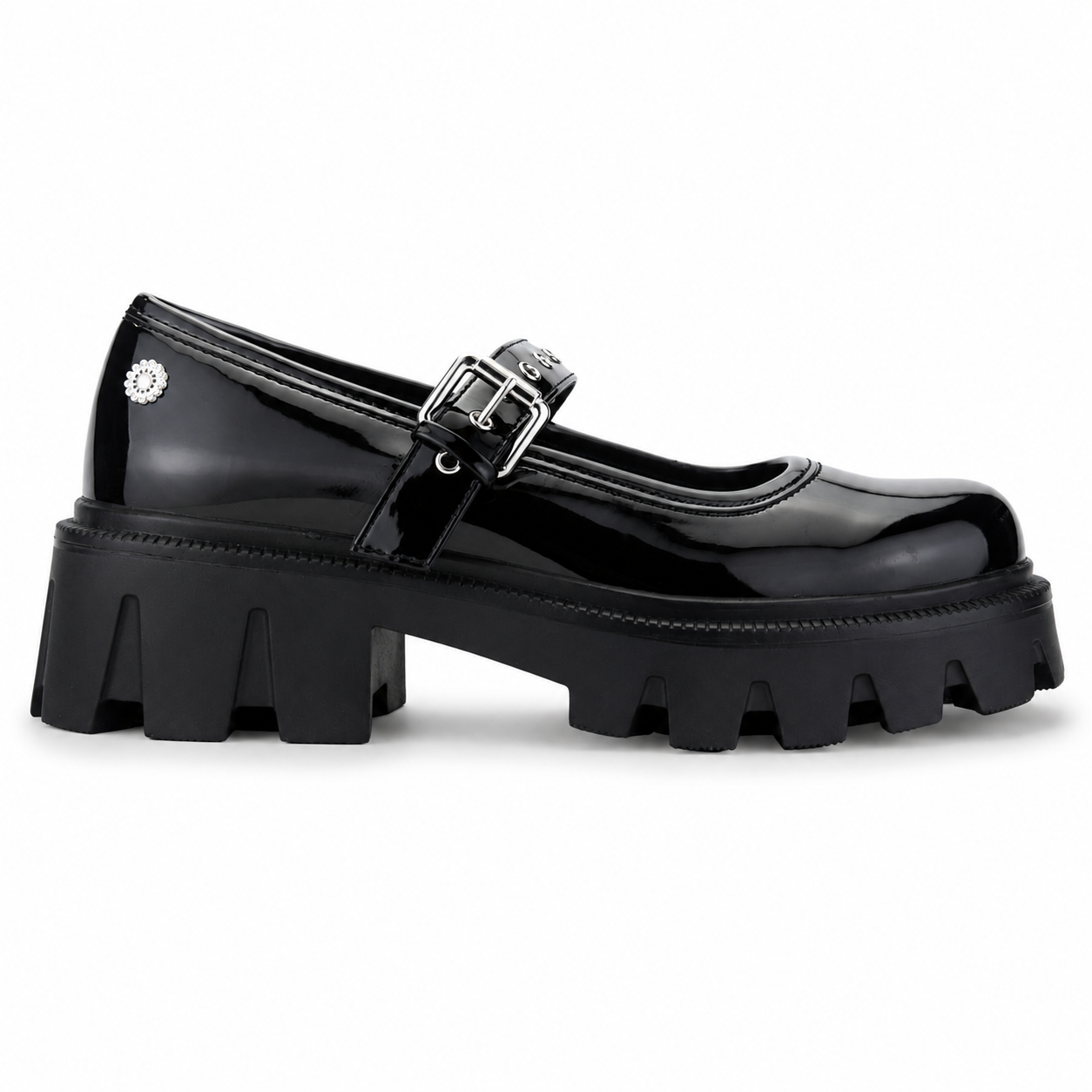 Zapato Chalada Mujer Joing-1 Negro Plataforma