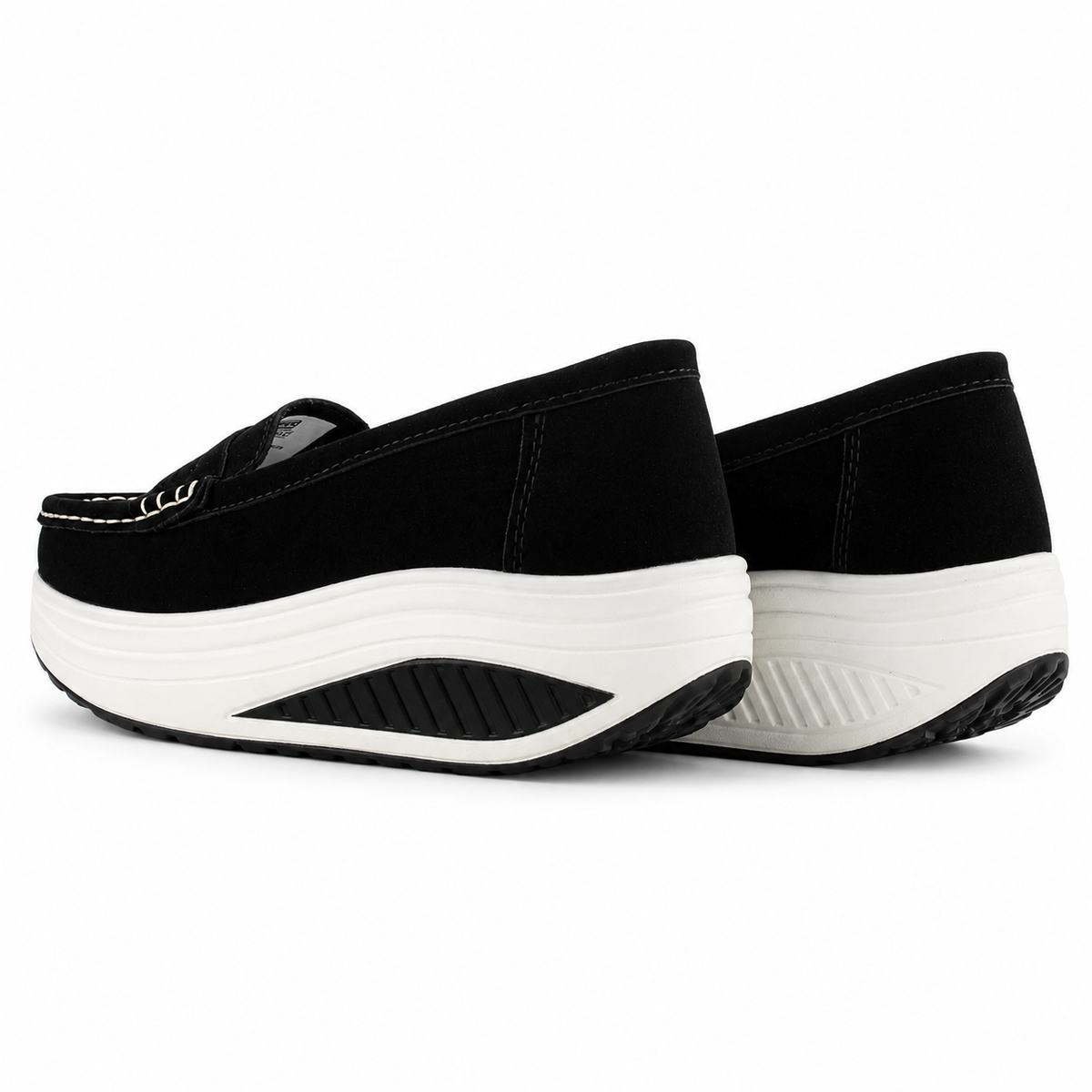 Zapatilla Negro Mujer Urbano Funway Tija