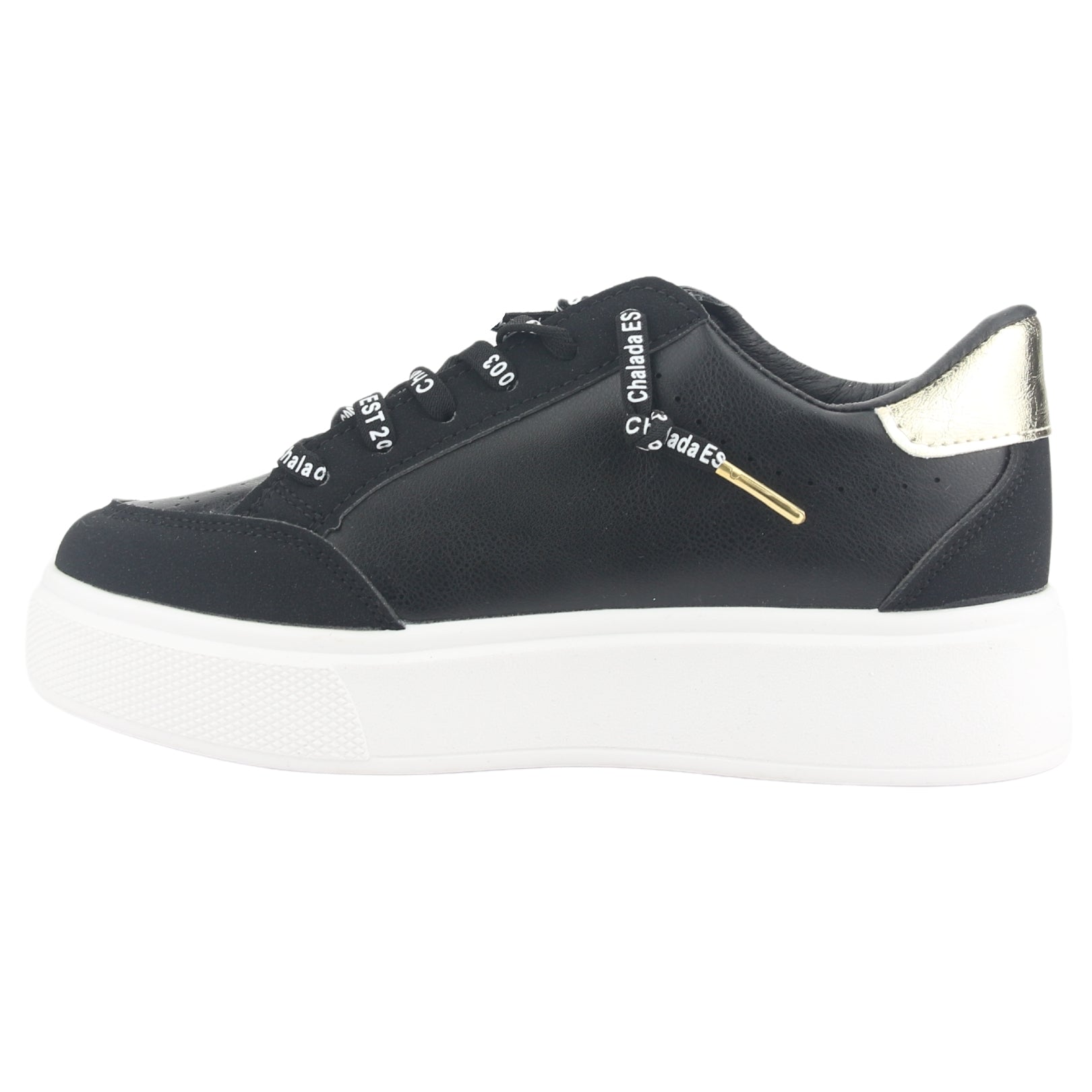 Zapatilla Chalada Mujer Candy-36 Negro Urbano