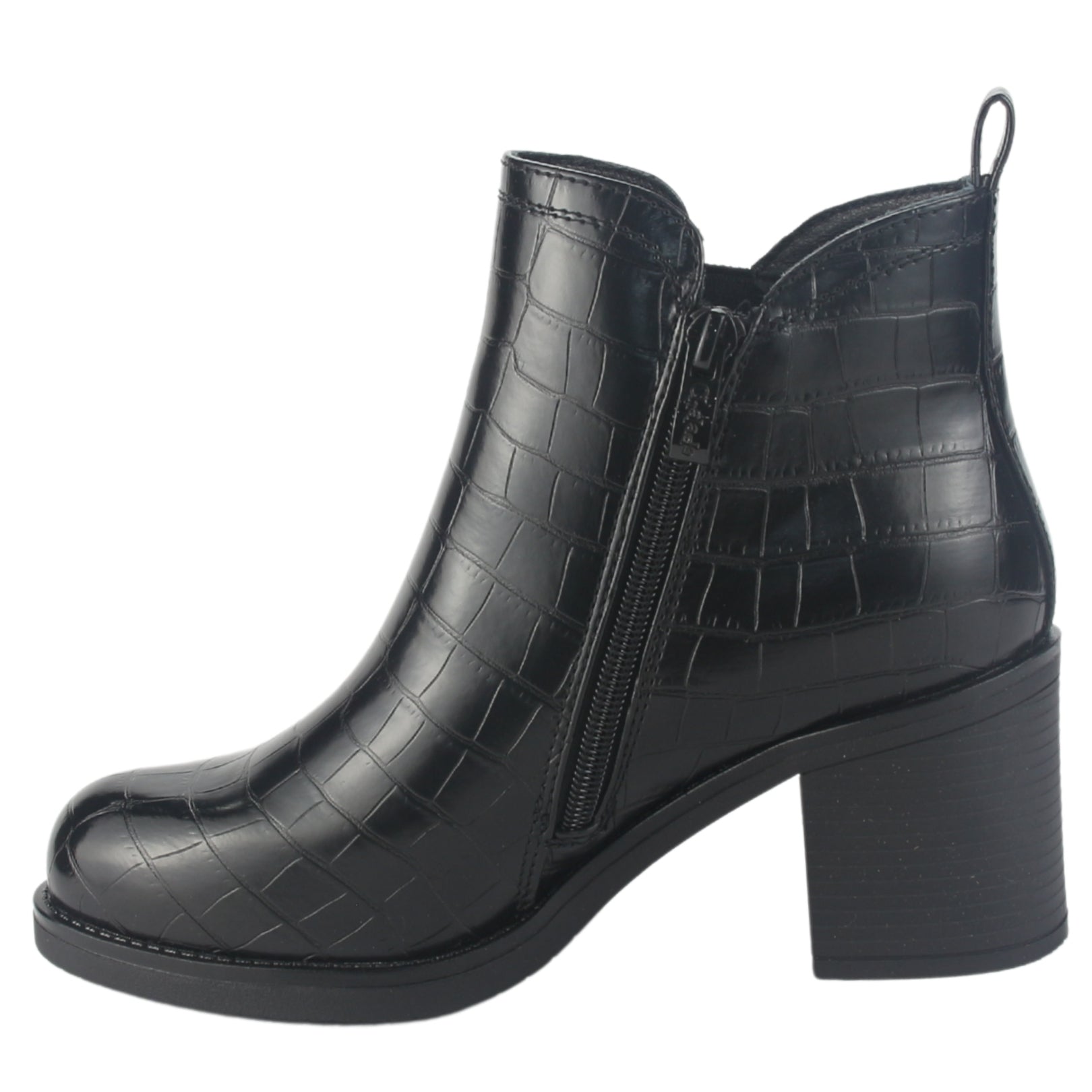 Botin Chalada Mujer Prata-6 Negro Casual