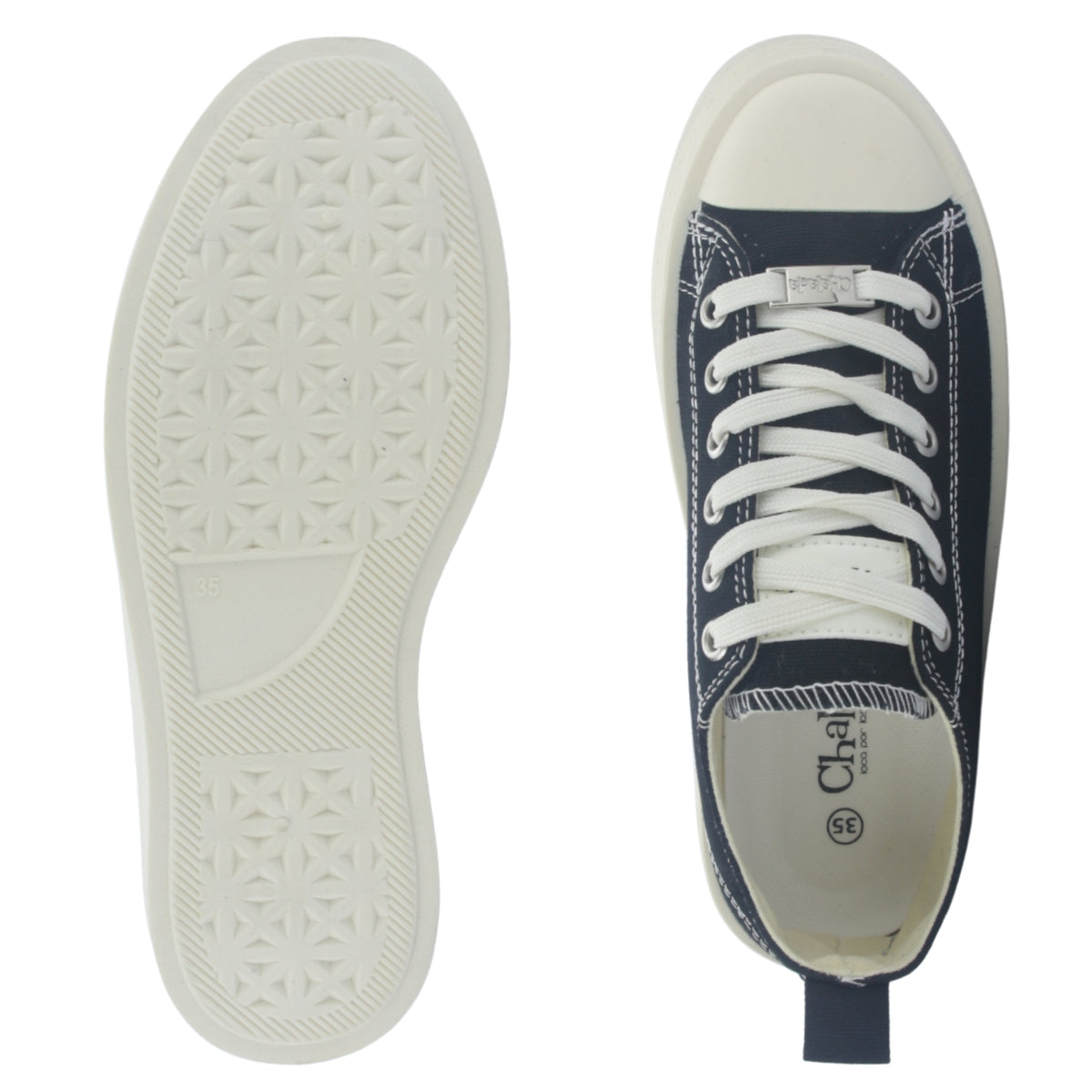 Zapatilla Mujer Chalada Gali-1 Negro Urbano