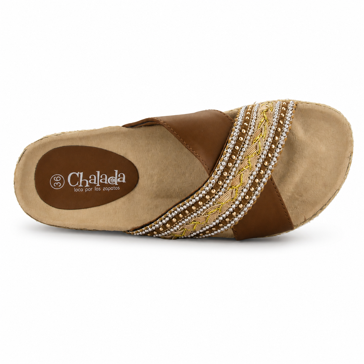 Sandalia Café Mujer Casual Chalada Stork