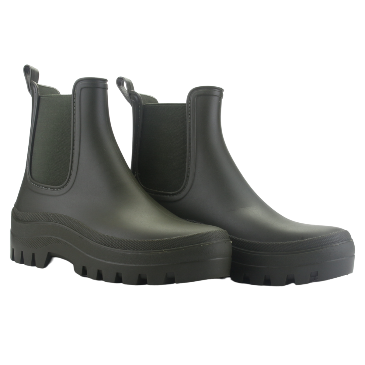 Bota de Agua Oliva Mujer Casual Chalada Baker