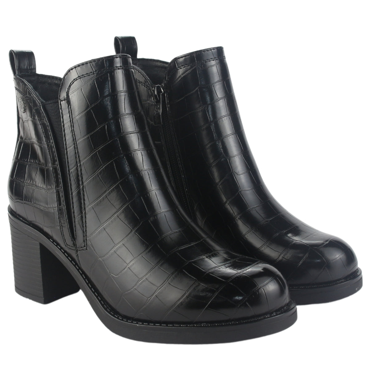 Botin Chalada Mujer Prata-6 Negro Casual