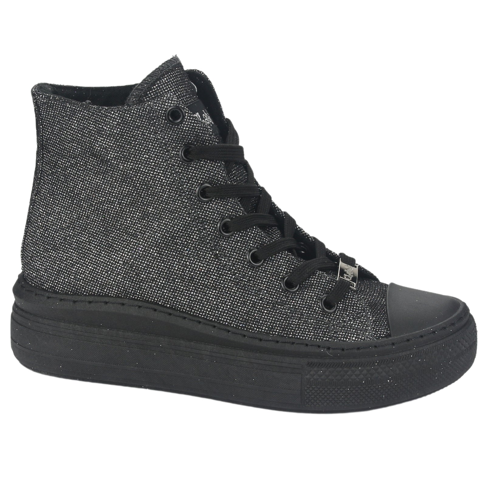 Zapatilla Chalada Mujer Clu-12 Negro Urbano