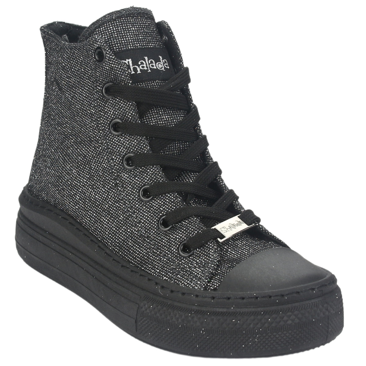 Zapatilla Chalada Mujer Clu-12 Negro Urbano
