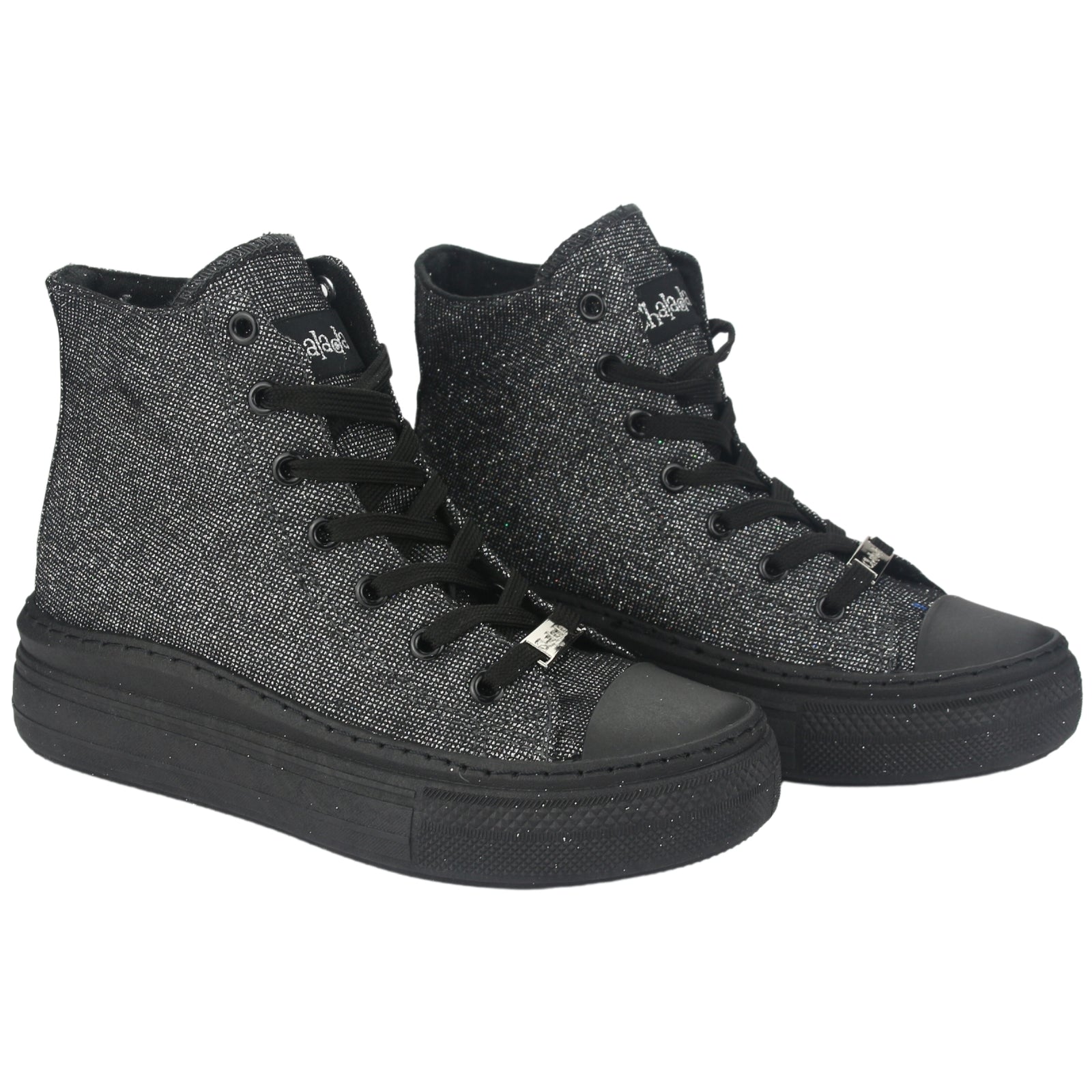 Zapatilla Chalada Mujer Clu-12 Negro Urbano