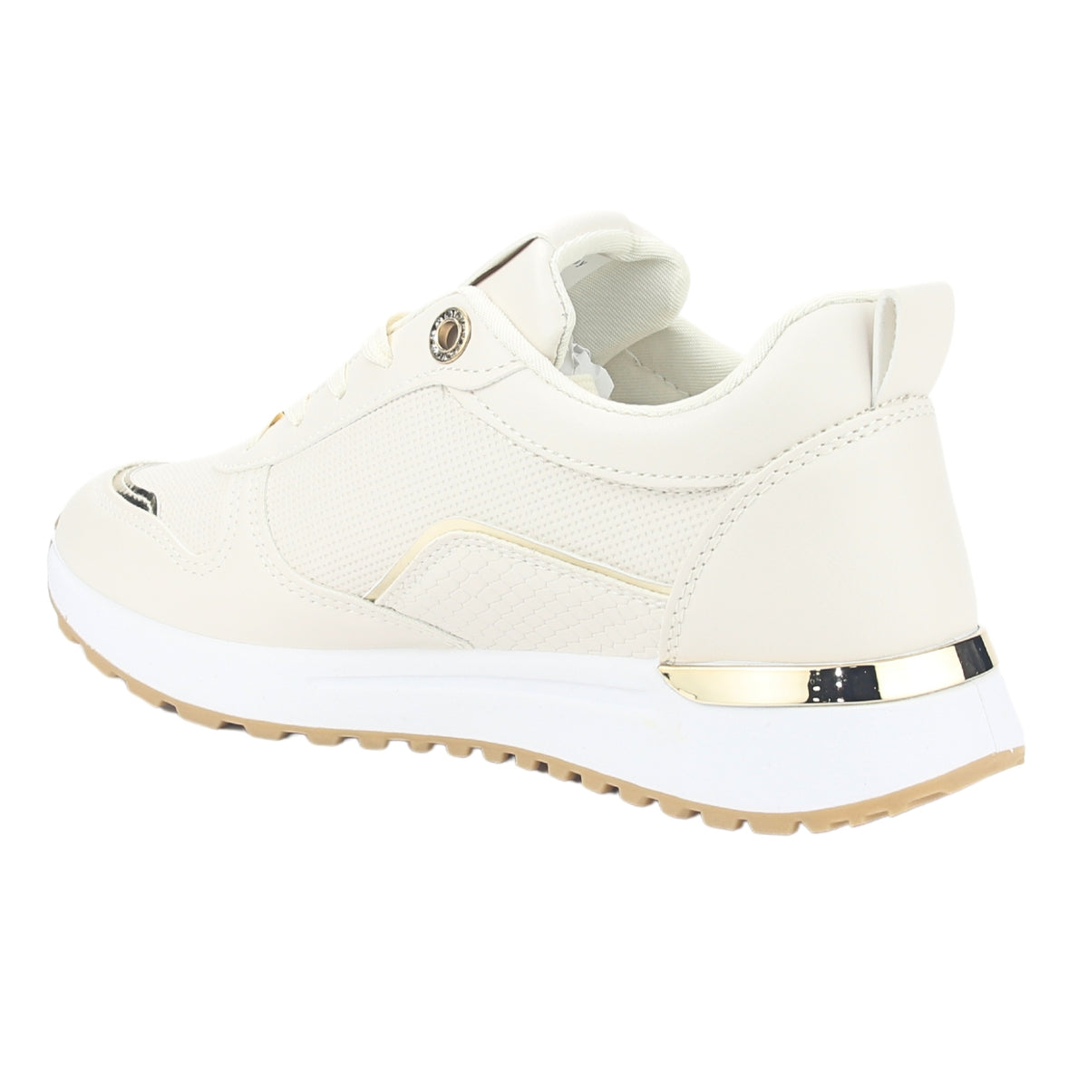 Zapatilla Chalada Mujer Fly-1 Beige Urbano