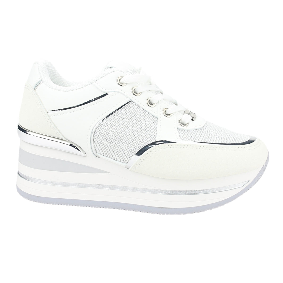 Zapatilla Chalada Mujer Jettix-3 Blanco Urbano