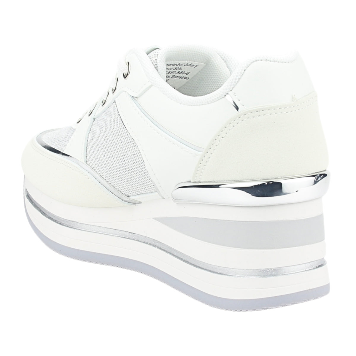 Zapatilla Chalada Mujer Jettix-3 Blanco Urbano