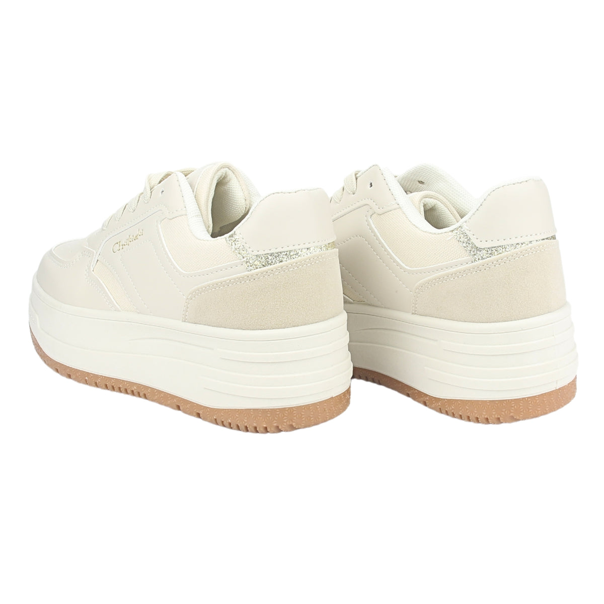 Zapatilla Chalada Mujer Mitsu-2 Beige Urbano