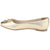 Zapato Via Marte Mujer 23-13003 Gold Casual