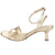 Sandalia Via Marte Mujer 23-18505 Gold Casual