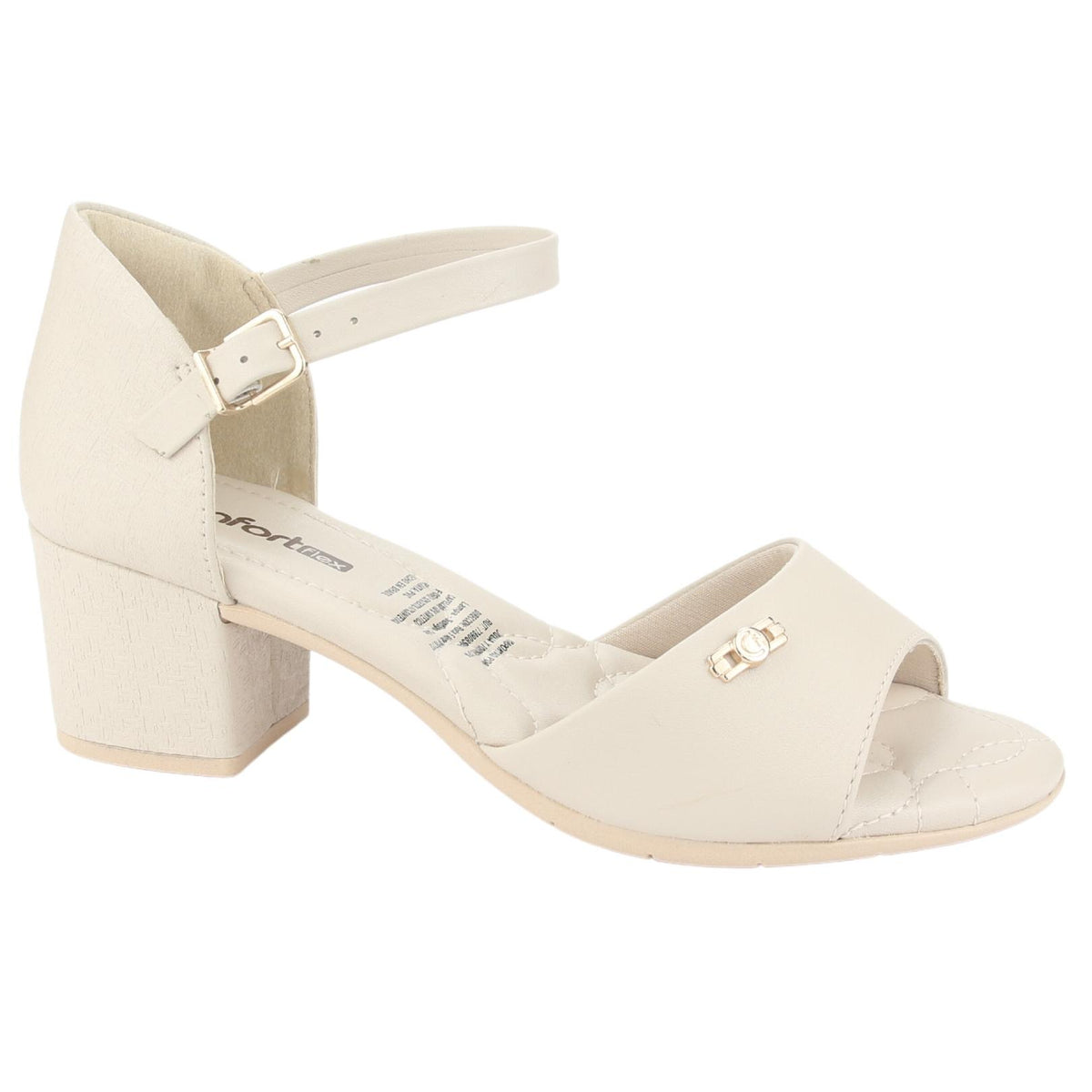 Sandalia Comfortflex Mujer 2357405 Beige Casual