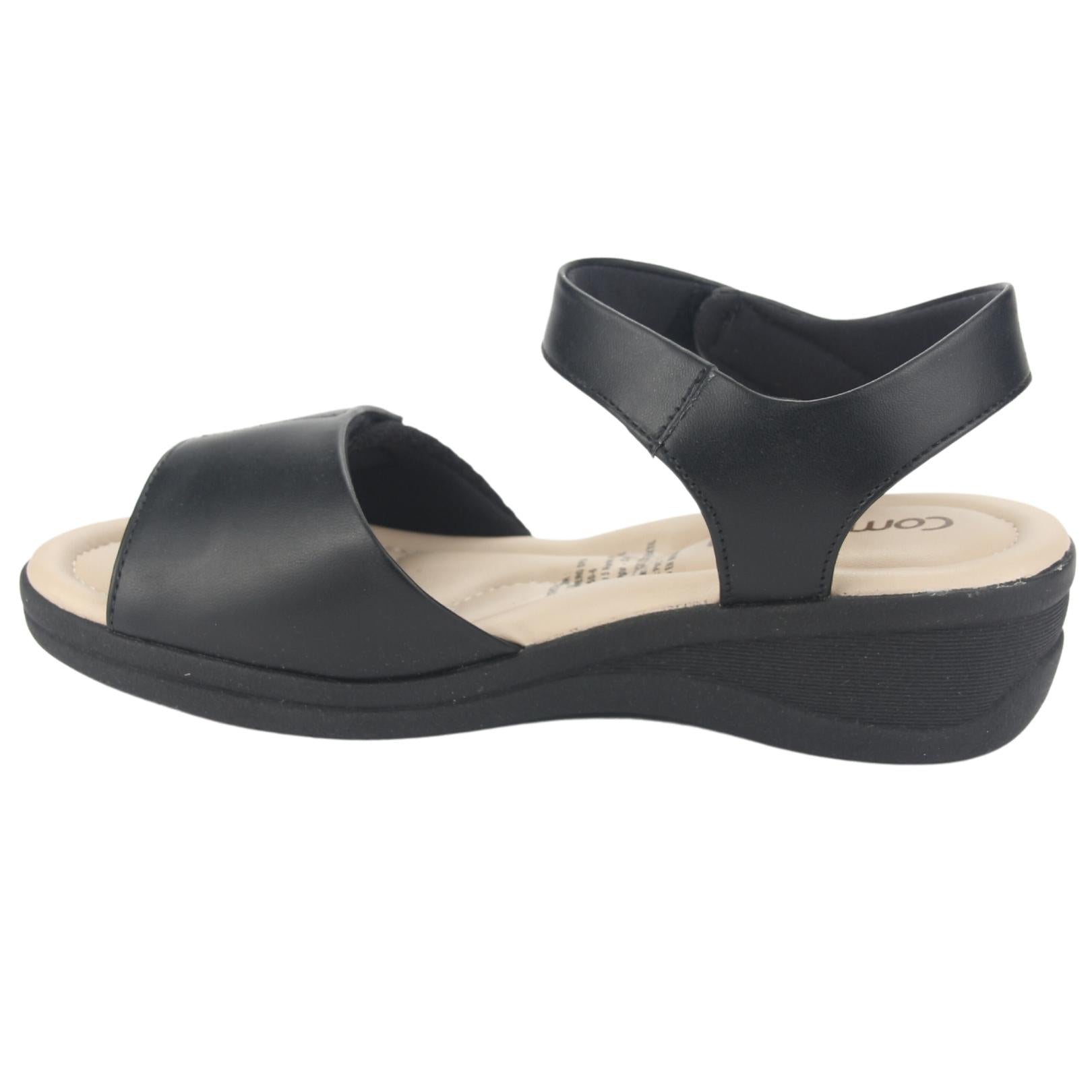 Sandalia Comfortflex Mujer 2388403 Negro Casual