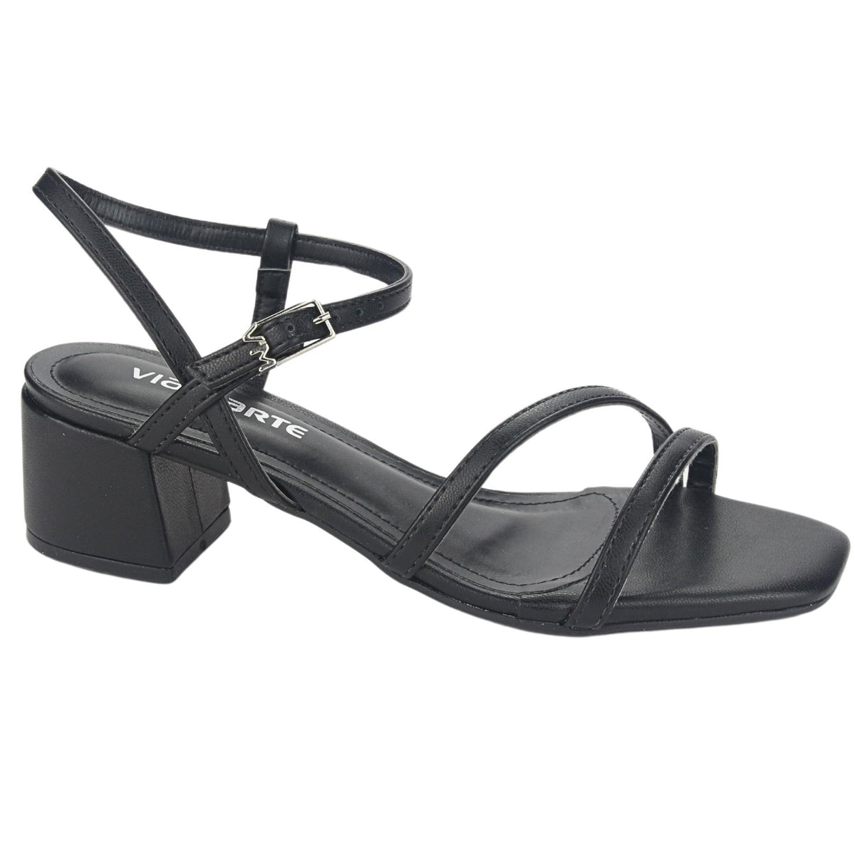 Sandalia Via Marte Mujer 23-9801 N Preto Casual