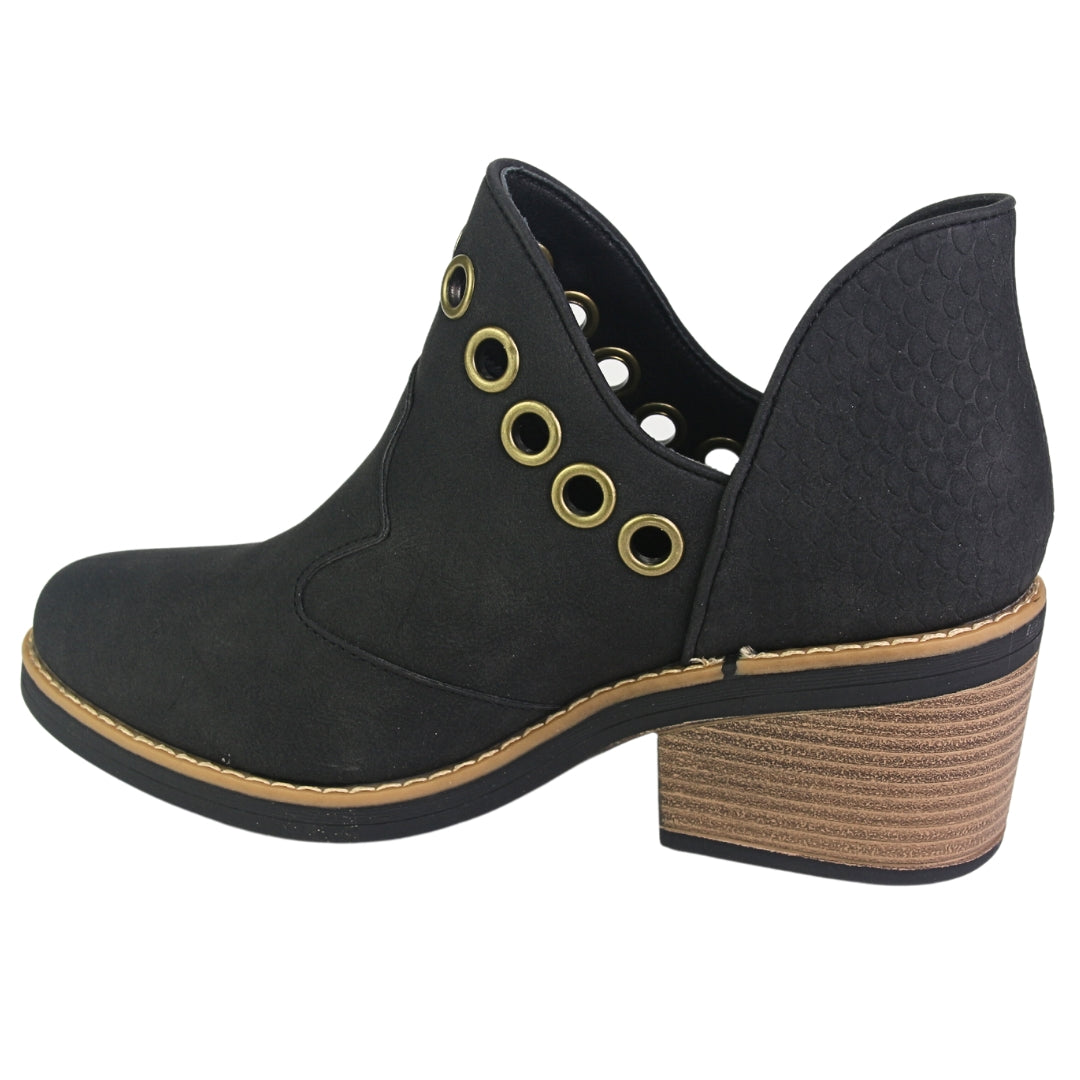 Botin Chalada Mujer Camp-15 Negro Casual