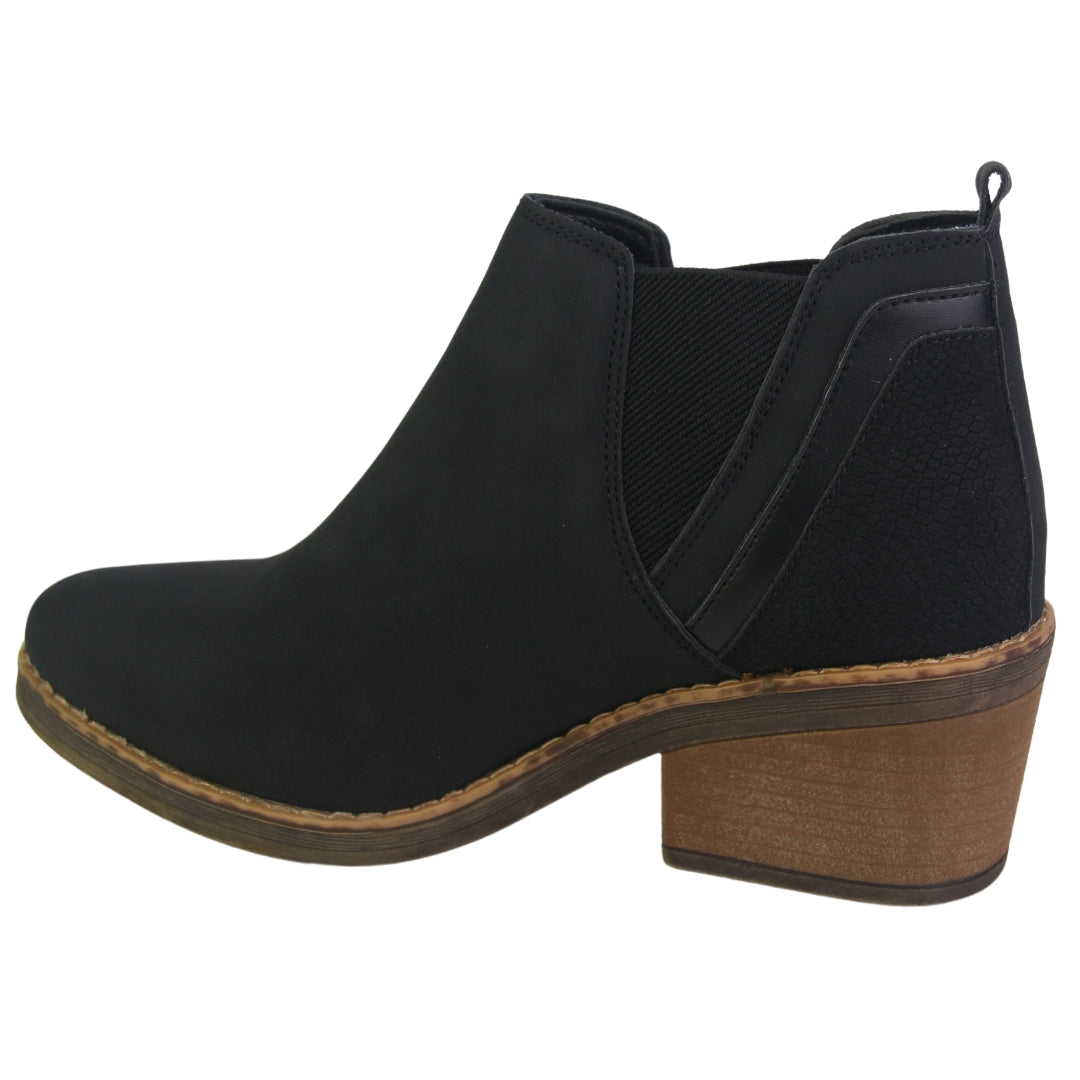 Botin Chalada Mujer Camp-30 Negro Casual