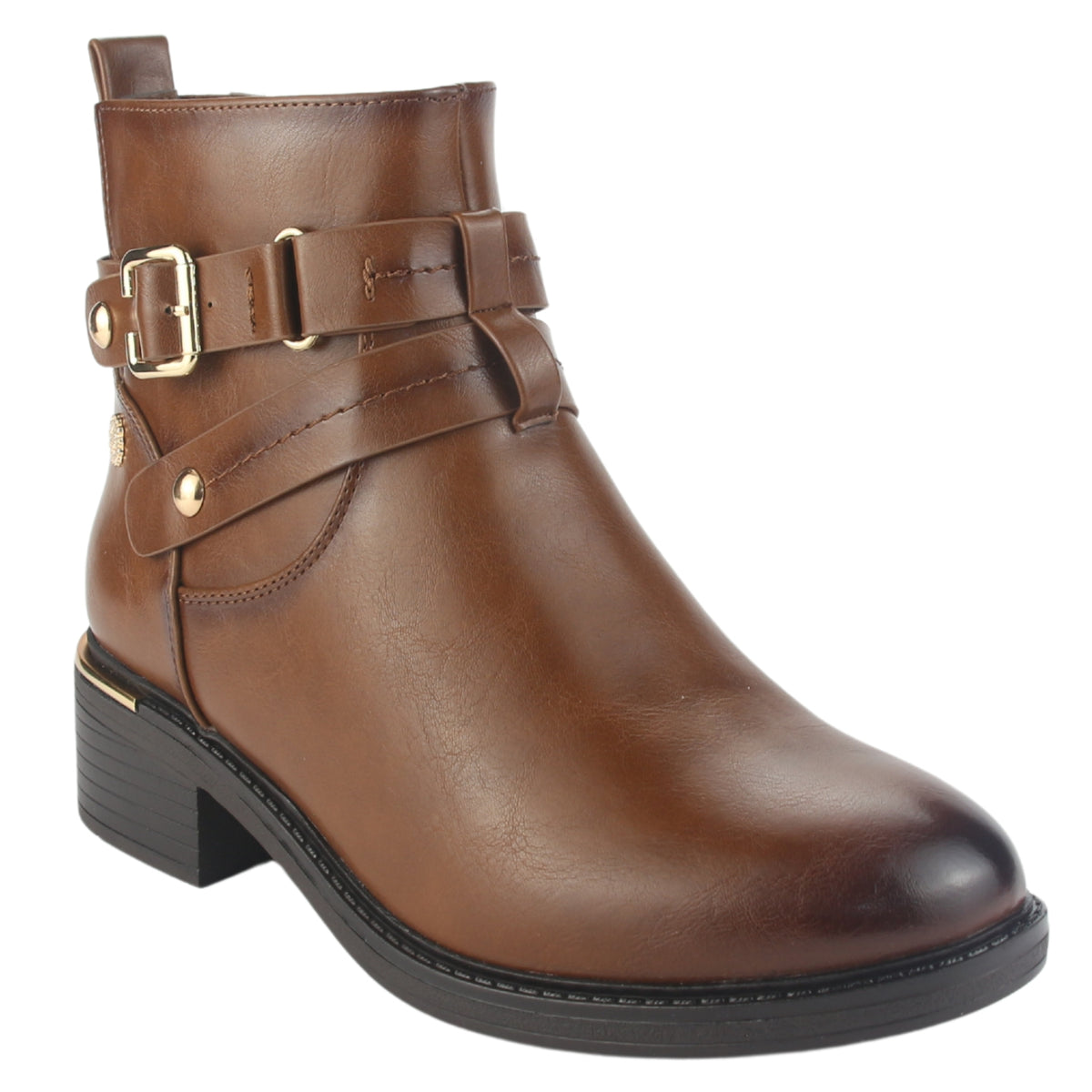 Botin Chalada Mujer Trafa-20 Café Casual