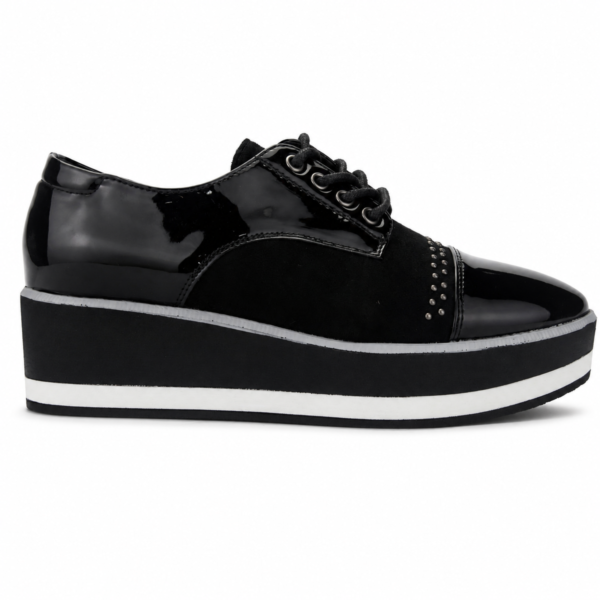 Zapato Negro Mujer Casual Chalada Gate