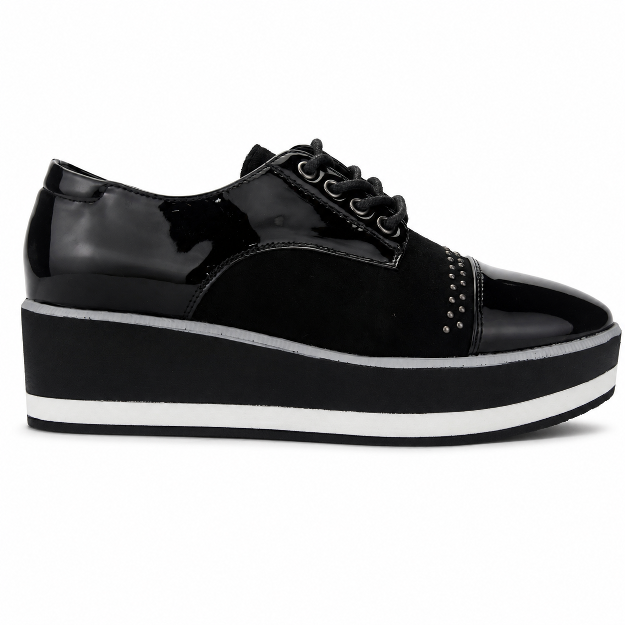 Zapato Negro Mujer Casual Chalada Gate
