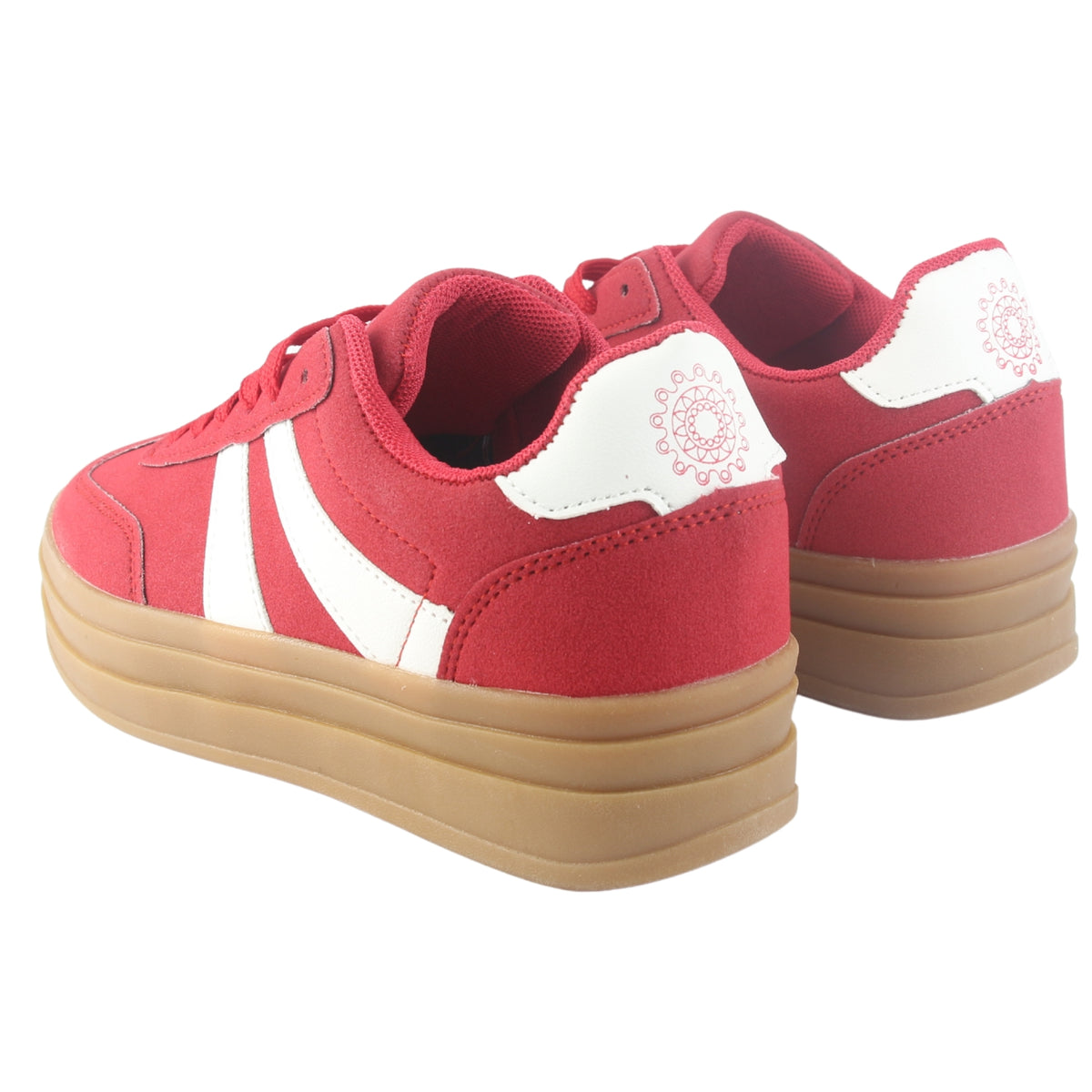 Zapatilla Chalada Mujer Andy-11 Rojo Urbano