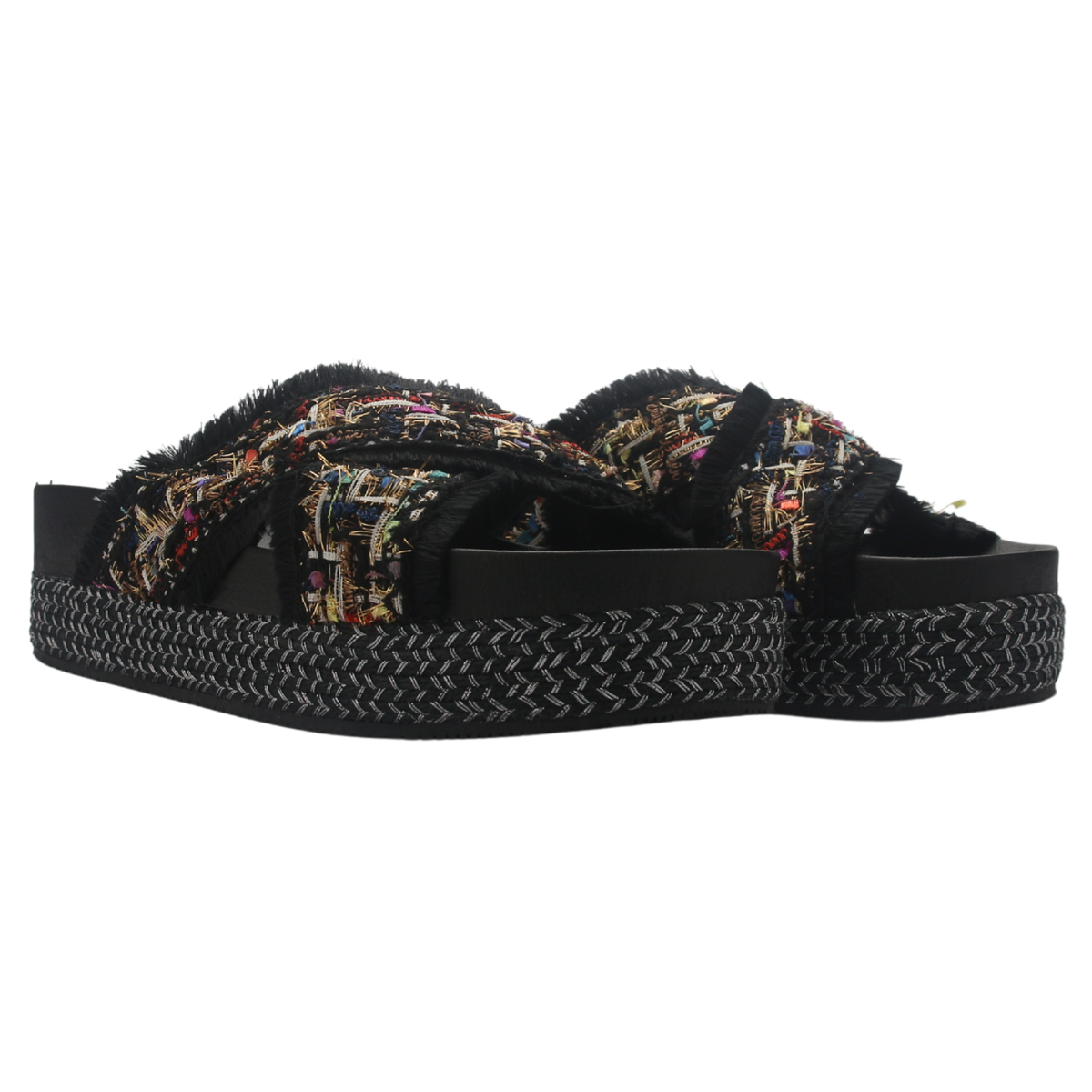 Sandalia Chalada Mujer Opos-2 Negro Moda