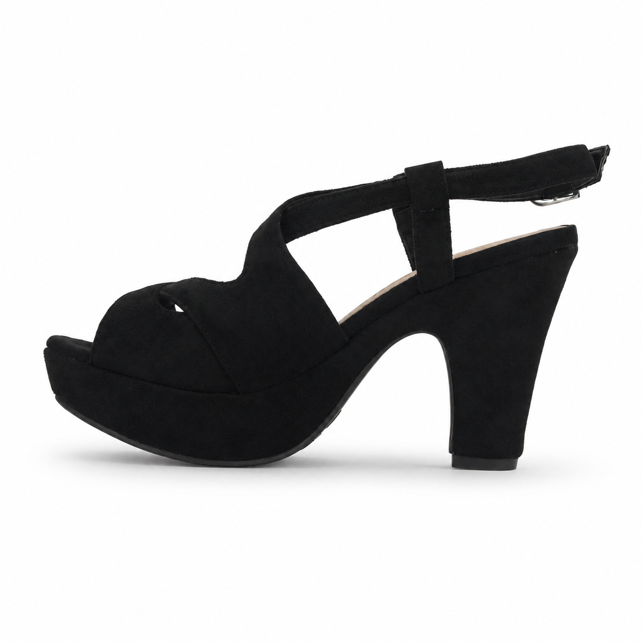 Sandalia Negro Mujer Casual Chalada Cosimo