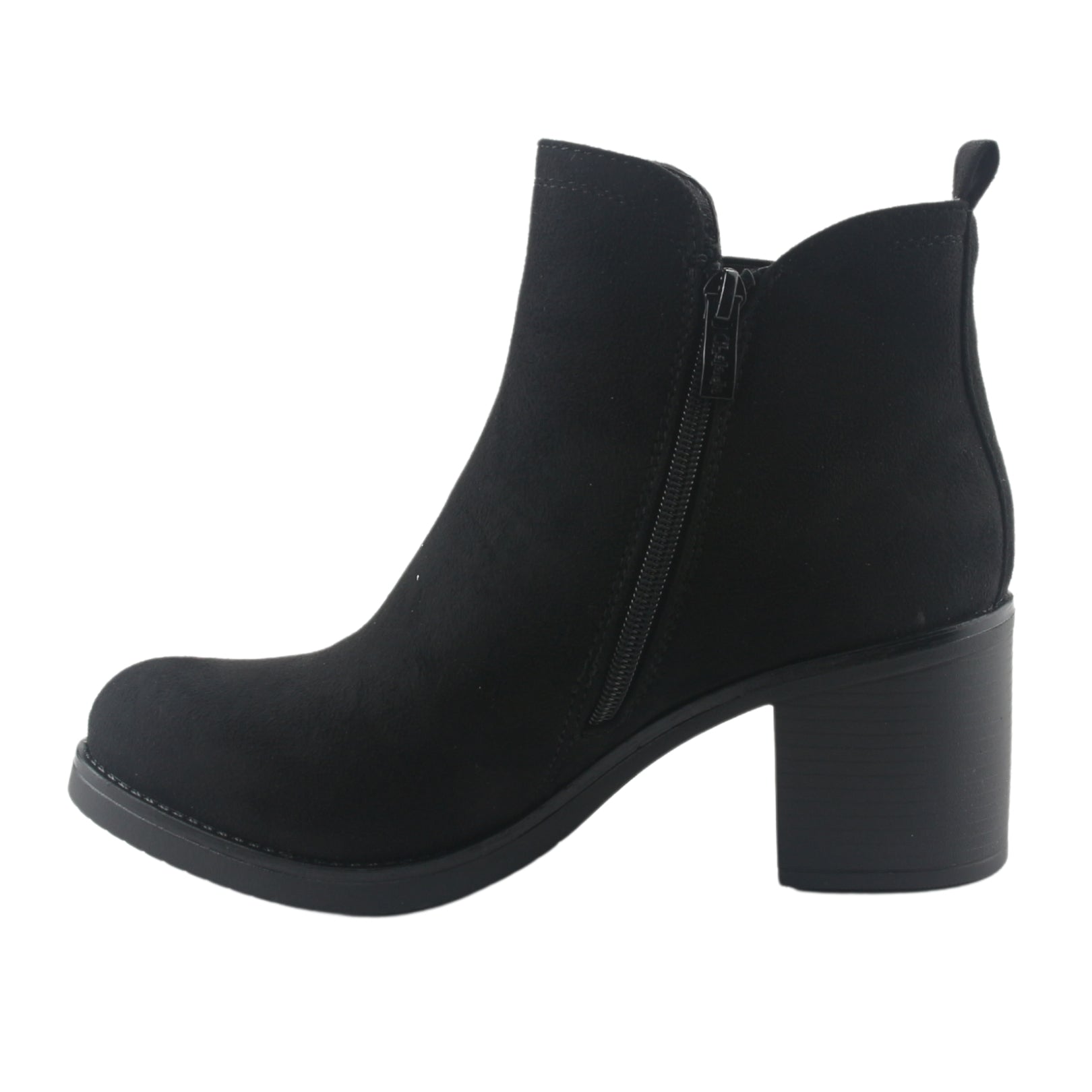 Botin Chalada Mujer Prata-1 Negro Moda