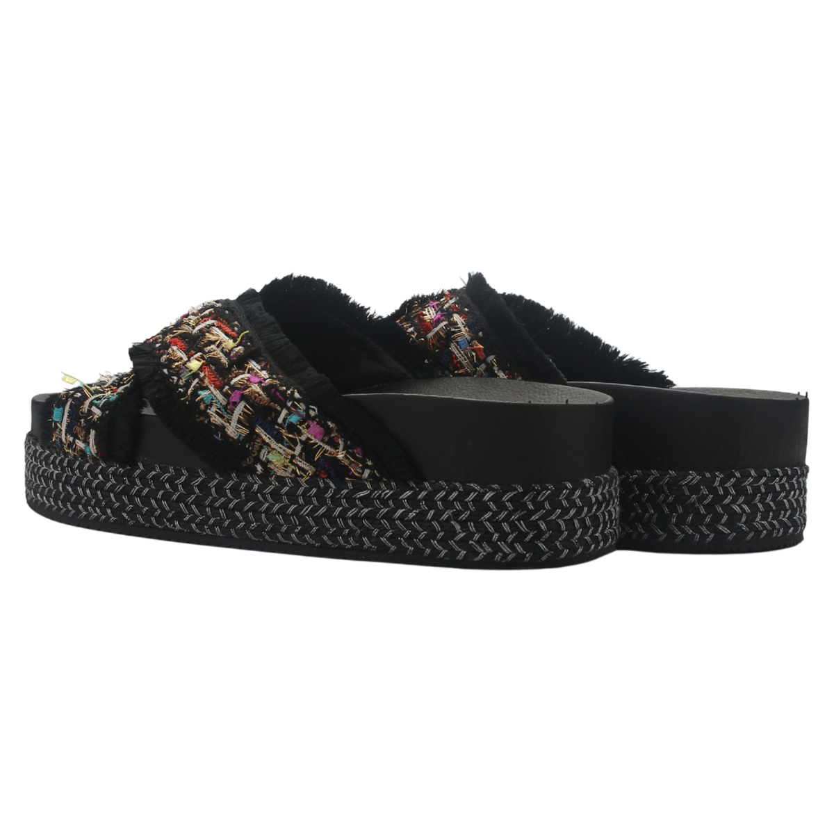 Sandalia Chalada Mujer Opos-2 Negro Moda