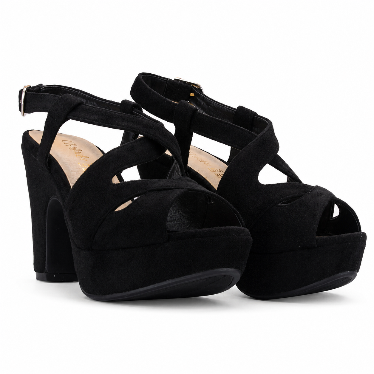 Sandalia Negro Mujer Casual Chalada Cosimo