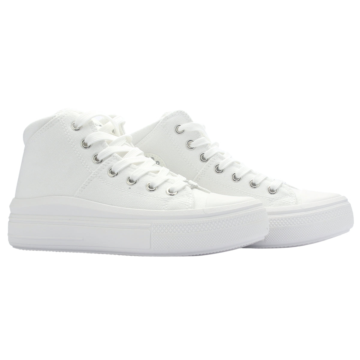 Zapatilla Chalada Mujer Clu-15 Blanco Urbano