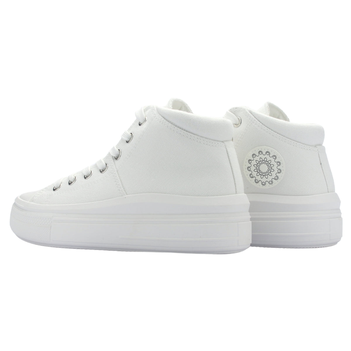 Zapatilla Chalada Mujer Clu-15 Blanco Urbano
