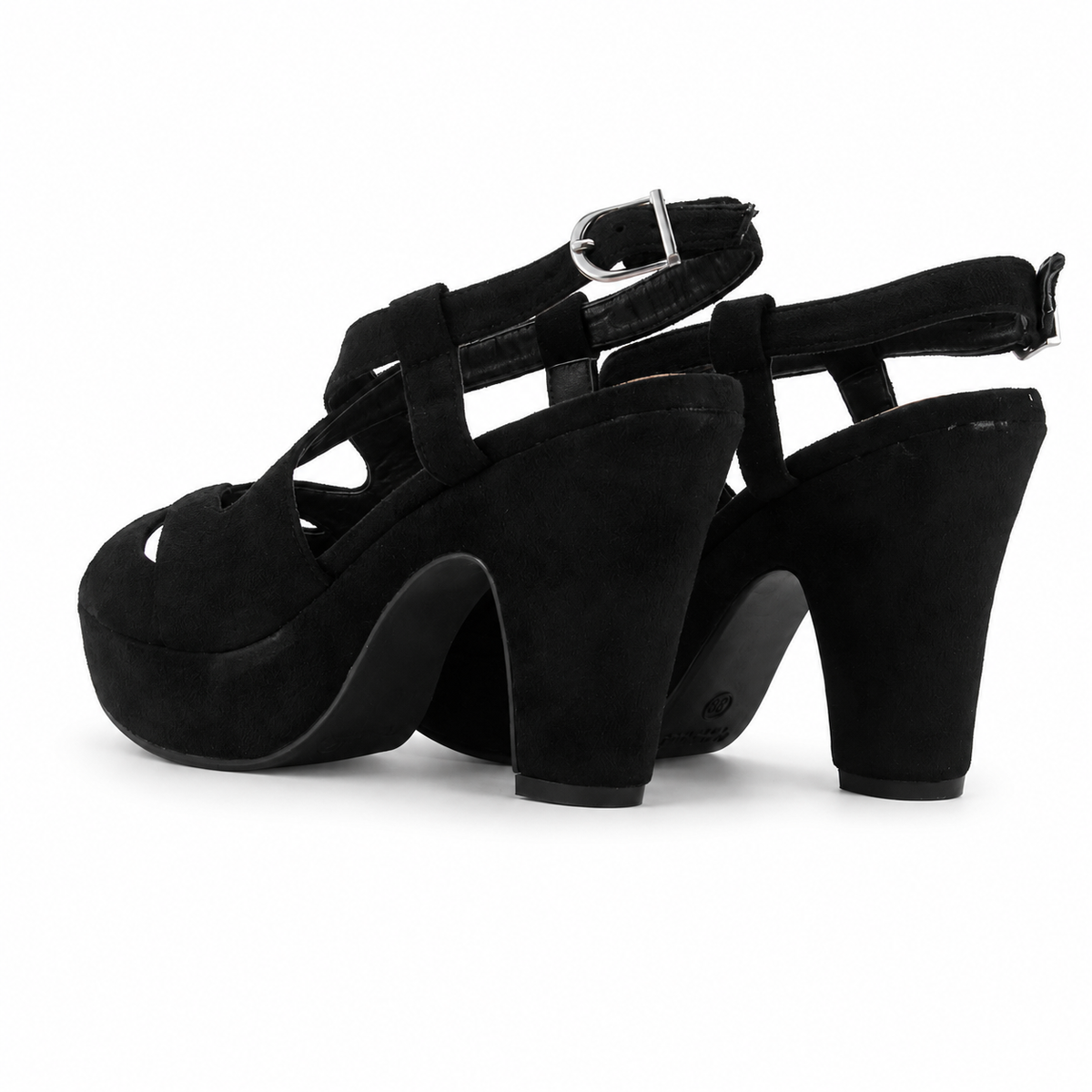 Sandalia Negro Mujer Casual Chalada Cosimo