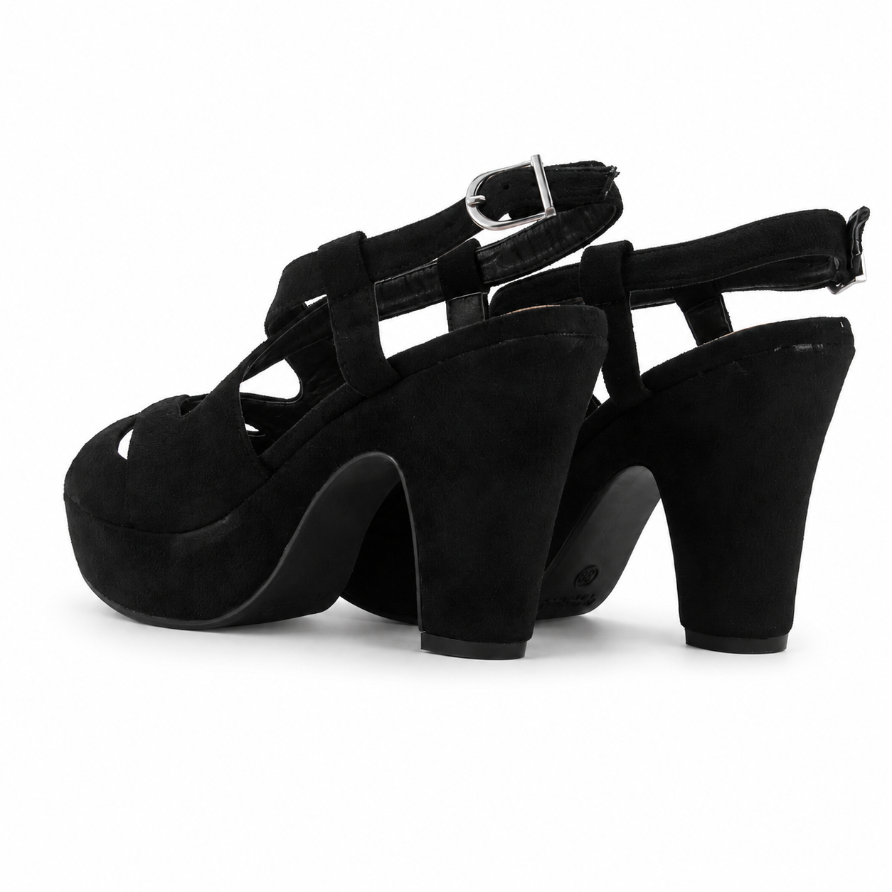 Sandalia Negro Mujer Casual Chalada Cosimo